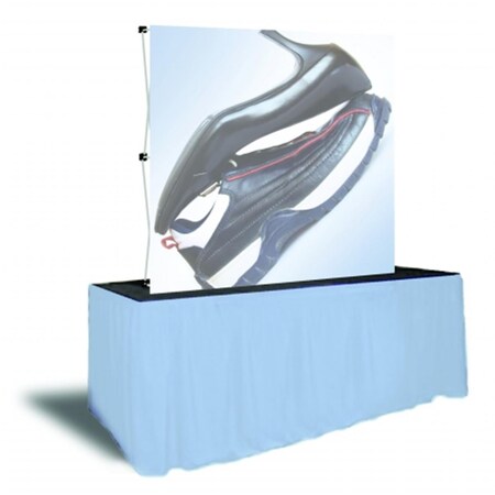 Testrite Visual Products Presto Pop-Up Frames 2X2 Presto Pop Up- Silver PFK22